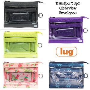 Lug Transport 3 piece Storage Envelope Set NWT